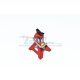 SCALE ACCESSORIES: CAR JACK FOR CRAWLERS?No.6? -1PC SET red