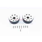 ALUMINUM WHEEL 1.9 FOR CRAWLERS -15PC SET white