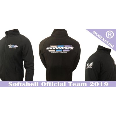 Mugen Seiki Softshell Jacke mit Mugen Logo, Gr. 2XL
