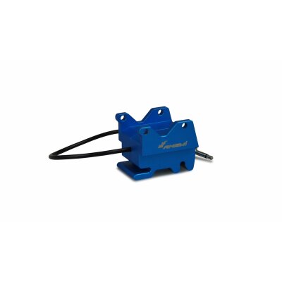 Elektronisches Schnellwechselsystem für Bagger 1:14 CNC Aluminium, blau