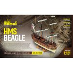 HMS Beagle Bausatz 1:121 Mini Mamoli