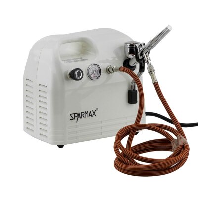 Professional Airbrushset Retro Airbrush & Kompressor