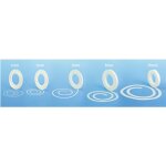 Abklebeband Flex 3 mm x 18 m  2er Pack