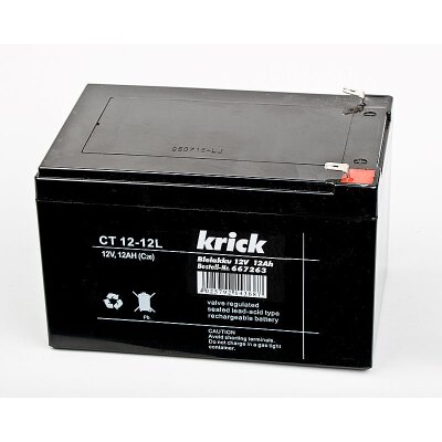 Bleiakku 12V / 12Ah