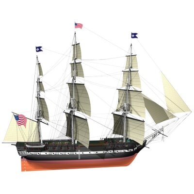 USS Constitution Baukasten