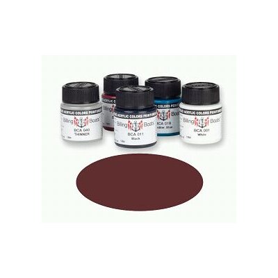 Rumpf rot 22 ml   Billing Boats Acryl Farben