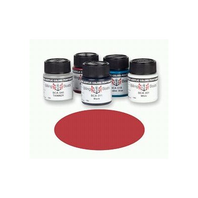 Hellrot  22 ml   Billing Boats Acryl Farben