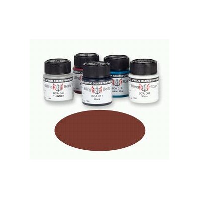 Kaminrot  22 ml   Billing Boats Acryl Farben
