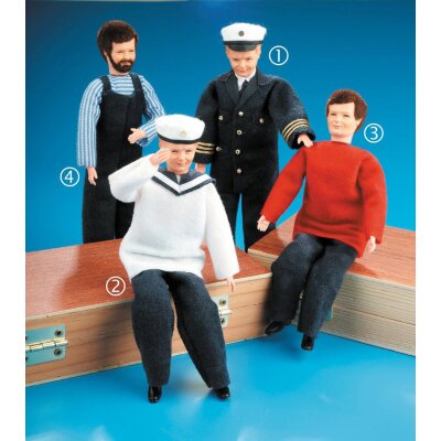 Modellfigur Steuermann 150 mm