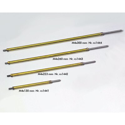 Stevenrohr/175+Welle M4x223 mm