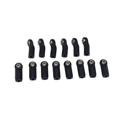 PLASTIC BALL ENDS FOR TRX4160 - 14PC SET black