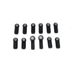 PLASTIC BALL ENDS FOR TRX4160 - 14PC SET black