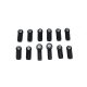 PLASTIC BALL ENDS FOR TRX4160 - 14PC SET black