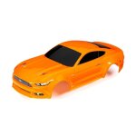 Karosserie Ford Mustang, orange (lackiert + Aufkleber)