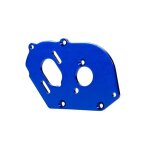 Motorplatte Alu blau 3,2mm