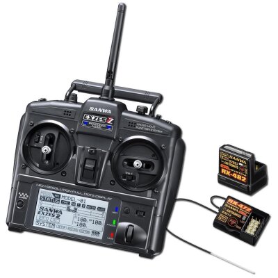 Sanwa EXZES ZZ Combo with 2 Receivers (RX472+RX482)