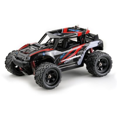 1:18 Green Power Elektro Modellauto High Speed Sand Buggy "THUNDER" rot 4WD RTR