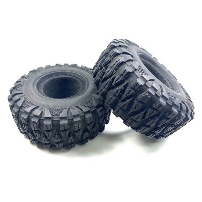 Reifenset Crawler 2.2" m. Einlage 120mm (2 St.)