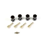 Aluminium Spurverbreiterung für Crawler 12mm schwarz...