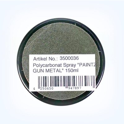 Absima Paintz Polycarbonat Spray "GUN METAL" 150ml