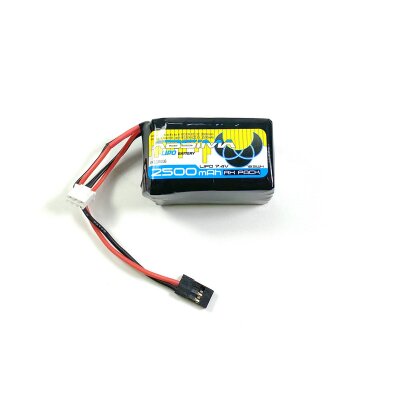 RX Lipo Hump 2S 7.4V 2500 SC (UNI-Plug)