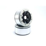 Beadlock Wheels SIXSTAR schwarz/silber 1.9 (2 St.) ohne...
