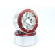 Beadlock Wheels SIXSTAR silber/rot 1.9 (2 St.) ohne Radnabe
