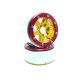 Beadlock Wheels SIXSTAR gold/rot 1.9 (2 St.) ohne Radnabe