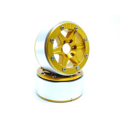 Beadlock Wheels SIXSTAR gold/gold 1.9 (2 St.) ohne Radnabe