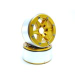 Beadlock Wheels SIXSTAR gold/gold 1.9 (2 St.) ohne Radnabe
