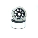 Beadlock Wheels GUN schwarz/silber 1.9 (2 St.) ohne Radnabe