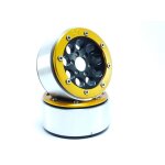 Beadlock Wheels GUN schwarz/gold 1.9 (2 St.) ohne Radnabe