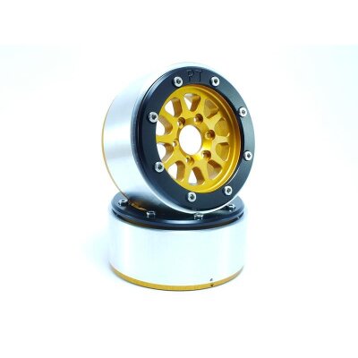 Beadlock Wheels GEAR gold/schwarz 1.9 (2 St.) ohne Radnabe