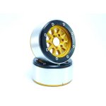 Beadlock Wheels GEAR gold/schwarz 1.9 (2 St.) ohne Radnabe