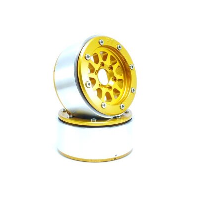 Beadlock Wheels GEAR gold/gold 1.9 (2 St.) ohne Radnabe