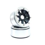Beadlock Wheels HAMMER schwarz/silber 1.9 (2 St.) ohne...