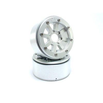 Beadlock Wheels HAMMER silber/silber 1.9 (2 St.) ohne Radnabe