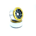 Beadlock Wheels HAMMER schwarz/gold 1.9 (2 St.) ohne Radnabe