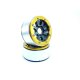 Beadlock Wheels HAMMER schwarz/gold 1.9 (2 St.) ohne Radnabe