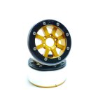 Beadlock Wheels HAMMER gold/schwarz 1.9 (2 St.) ohne Radnabe