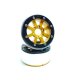 Beadlock Wheels HAMMER gold/schwarz 1.9 (2 St.) ohne Radnabe