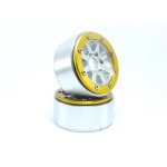 Beadlock Wheels HAMMER silber/gold 1.9 (2 St.) ohne Radnabe
