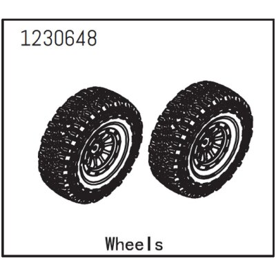 Kompletträder (2 St.)