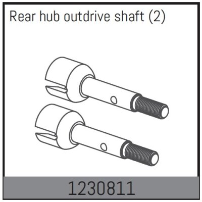 Hinterer Antriebsmitnehmer (2 St.)