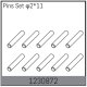2*11 Pin Set (10 St.)