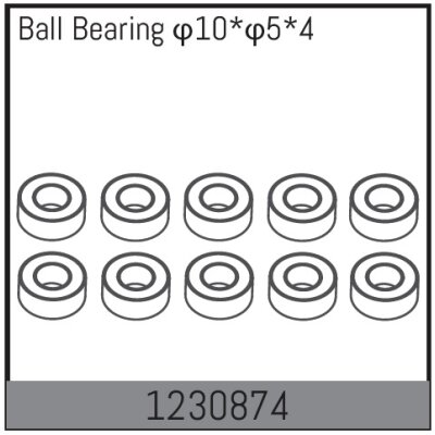 Kugellager 10*5*4 (10 St.)