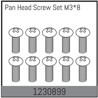 M3*8 Innensechskant-Schrauben (10 St.)