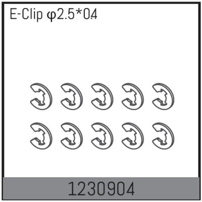 E Clips 2.5*0.4 (10 St.)