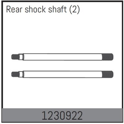 Dämpferschaft hinten (2 St.)