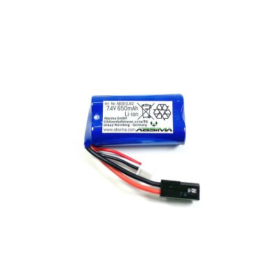 7.4V 650mAh Li-ion Battery